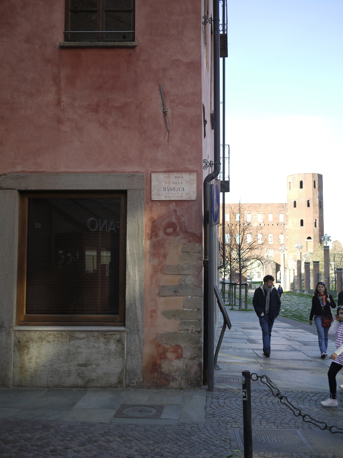 Turin old town city center