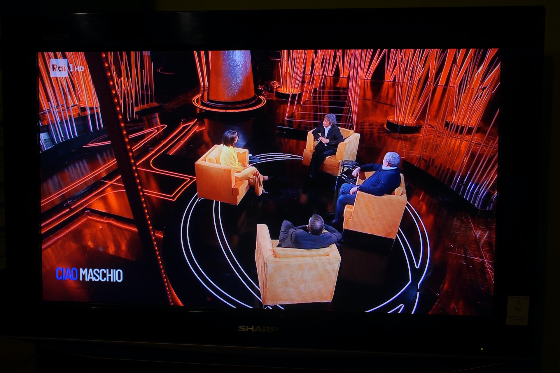 Screen shot of the higher resolution full HD MPEG-4 DVB-T2 video